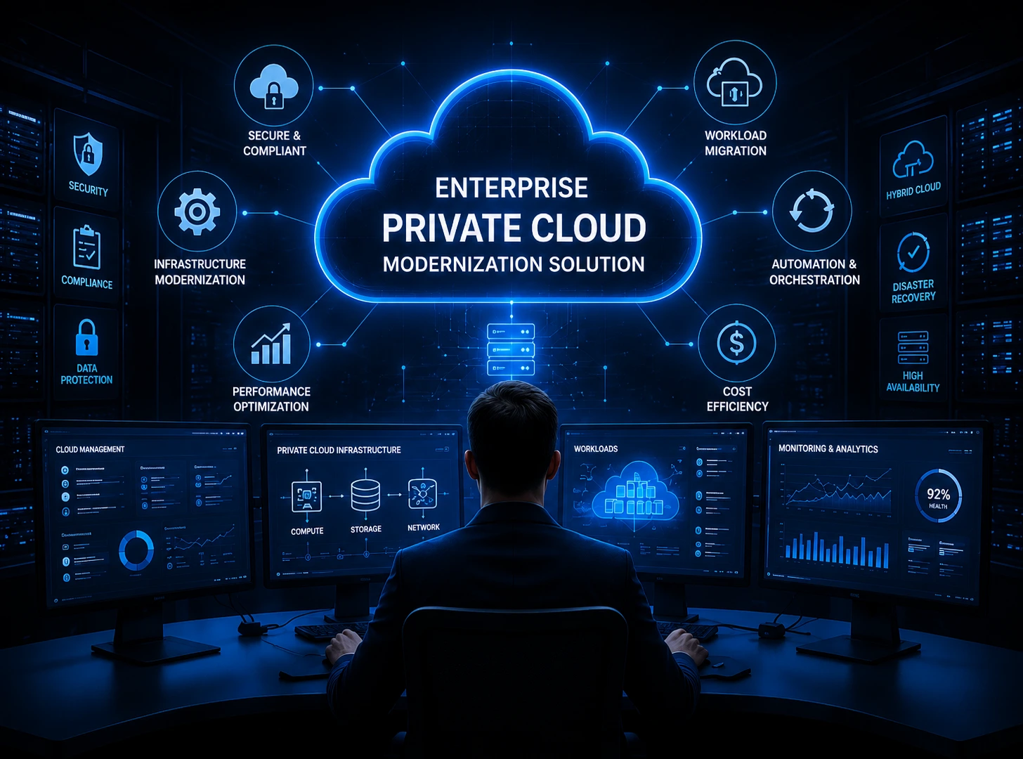 Private cloud modernization in tech hub - Gunship Group